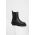 Answear Lab ghete chelsea de piele femei, culoarea negru, cu platforma