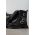 Medicine botine culoarea negru, cu platforma, izolare usoara