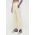 adidas by Stella McCartney pantaloni de trening culoarea galben, neted