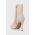 Answear Lab botine femei, culoarea bej, cu toc cui