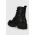 Answear Lab botine femei, culoarea negru, cu platforma