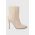 Answear Lab botine femei, culoarea bej, cu toc cui
