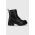 Answear Lab botine femei, culoarea negru, cu platforma