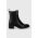 Answear Lab cizme femei, culoarea negru, cu toc drept