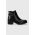 Answear Lab cizme femei, culoarea negru, cu toc plat