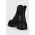 Karl Lagerfeld cizme de piele KOMBAT KC femei, culoarea negru, cu platforma, KL45350