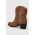 Charles Footwear cizme de cowboy din piele intoarsa Viola femei, culoarea maro, cu toc drept, Viola.Western.B.L.C