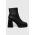 Answear Lab botine femei, culoarea negru, cu toc drept