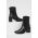 Answear Lab cizme de piele X limited collection NO SHAME femei, culoarea negru, cu toc drept