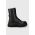 Karl Lagerfeld cizme de piele KREEPER LO KC femei, culoarea negru, cu platforma, KL42375