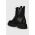 Answear Lab bocanci femei, culoarea negru, cu platforma, izolare usoara