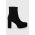 Answear Lab botine femei, culoarea negru, cu toc drept