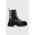 Karl Lagerfeld Jeans ghete chelsea de piele BROOKE femei, culoarea negru, cu platforma, KLJ41140