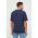 Michael Kors tricou din bumbac culoarea albastru marin, cu imprimeu