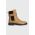 Tory Burch ghete chelsea de piele DOUBLE T CHELSEA BOOT femei, culoarea maro, cu toc plat, 152831-200