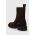 Gant cizme din piele intoarsa Fallwi femei, culoarea maro, cu toc plat, 27543335.G399