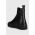 Gant cizme de piele Snowmont femei, culoarea negru, cu platforma, izolat, 27551372.G00