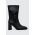 Answear Lab botine femei, culoarea negru, cu toc drept