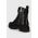 MICHAEL Michael Kors bocanci de piele Parker femei, culoarea negru, cu platforma, 40F3PKFE5L