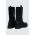Answear Lab botine femei, culoarea negru, cu platforma