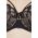 Chantelle sutien culoarea negru, dantela, neted