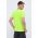 Reebok tricou de antrenament Tech culoarea verde, neted