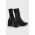 Answear Lab botine femei, culoarea negru, cu toc drept