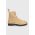 Sorel bocanci din piele intoarsa HI LINE LACE femei, culoarea bej, cu toc plat, izolat, 2009111262
