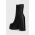 Tommy Jeans cizme de piele TJW HIGH HEEL ANKLE BOOT femei, culoarea negru, cu toc drept, EN0EN02256