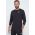 Reebok longsleeve din bumbac culoarea negru, neted