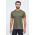 Reebok tricou de antrenament Tech culoarea verde, neted