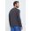 Reebok mânecă lungă de antrenament culoarea gri, neted