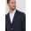Armani Exchange sacou barbati, culoarea albastru marin