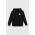 Abercrombie & Fitch bluza copii culoarea negru, cu glugă, cu imprimeu