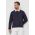 Gant hanorac de bumbac barbati, culoarea albastru marin, cu imprimeu