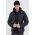 Hollister Co. geaca barbati, culoarea negru, de tranzitie