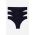 women'secret tanga 3-pack culoarea negru