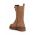 Geox bocanci din piele intoarsa D IRIDEA E femei, culoarea bej, cu toc plat, D36HRE 00023 C6018