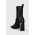 Karl Lagerfeld cizme de piele MASQUE femei, culoarea negru, cu toc drept, KL30760