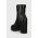 Wojas cizme de piele femei, culoarea negru, cu toc drept, 5521351