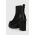 Wojas ghete chelsea de piele femei, culoarea negru, cu toc drept, 5522351