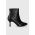 Wojas cizme de piele femei, culoarea negru, cu toc cui, 5520751