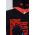zippy bluza copii culoarea negru, cu glugă, cu imprimeu