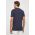 Michael Kors tricou din bumbac culoarea albastru marin, cu imprimeu