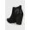 Answear Lab botine femei, culoarea negru, cu toc drept