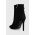 Answear Lab botine femei, culoarea negru, cu toc cui