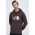 The North Face hanorac de bumbac Drew Peak Hoodie bărbați, culoarea maro, cu glugă, cu imprimeu NF00AHJYI0I1