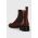 Vagabond Shoemakers ghete chelsea de piele SHEILA femei, culoarea rosu, cu toc plat, 5635.201.27