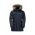 Jack Wolfskin parka pentru copii GLACIER PEA culoarea negru