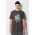 KSUBI tricou din bumbac culoarea negru, cu imprimeu